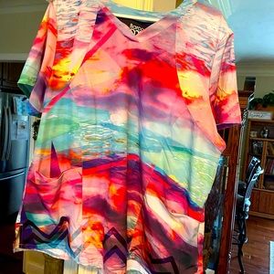 Women ladies scrub top 3 XL Barco one beautiful colors